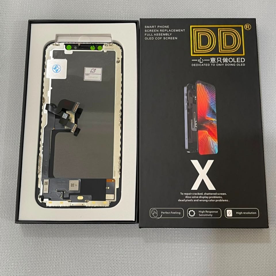 Layar Handphone Iphone LCD IPHONE X OLED DD Hawkmall Sparepart Tasikmalaya Suku Cadang Handphone Iph
