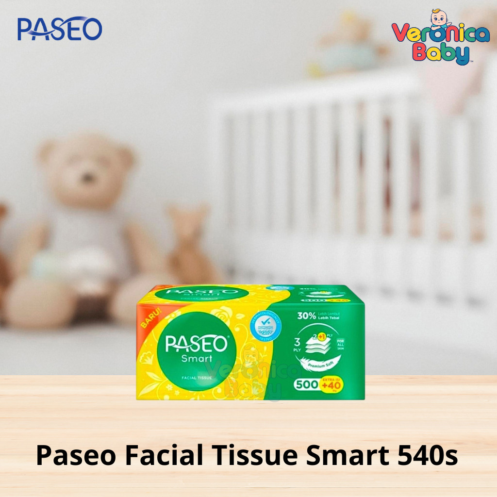 Paseo Facial Tissue Smart 540s - Tissue Kering
