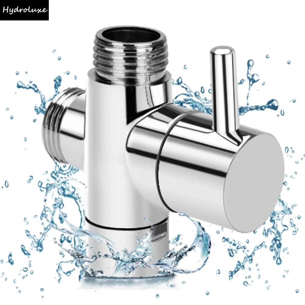 G1/2in 3 Way verter Valve T-Adapter Shower verter Shower Faucet  verter Valve Shower Nozzle Switch S