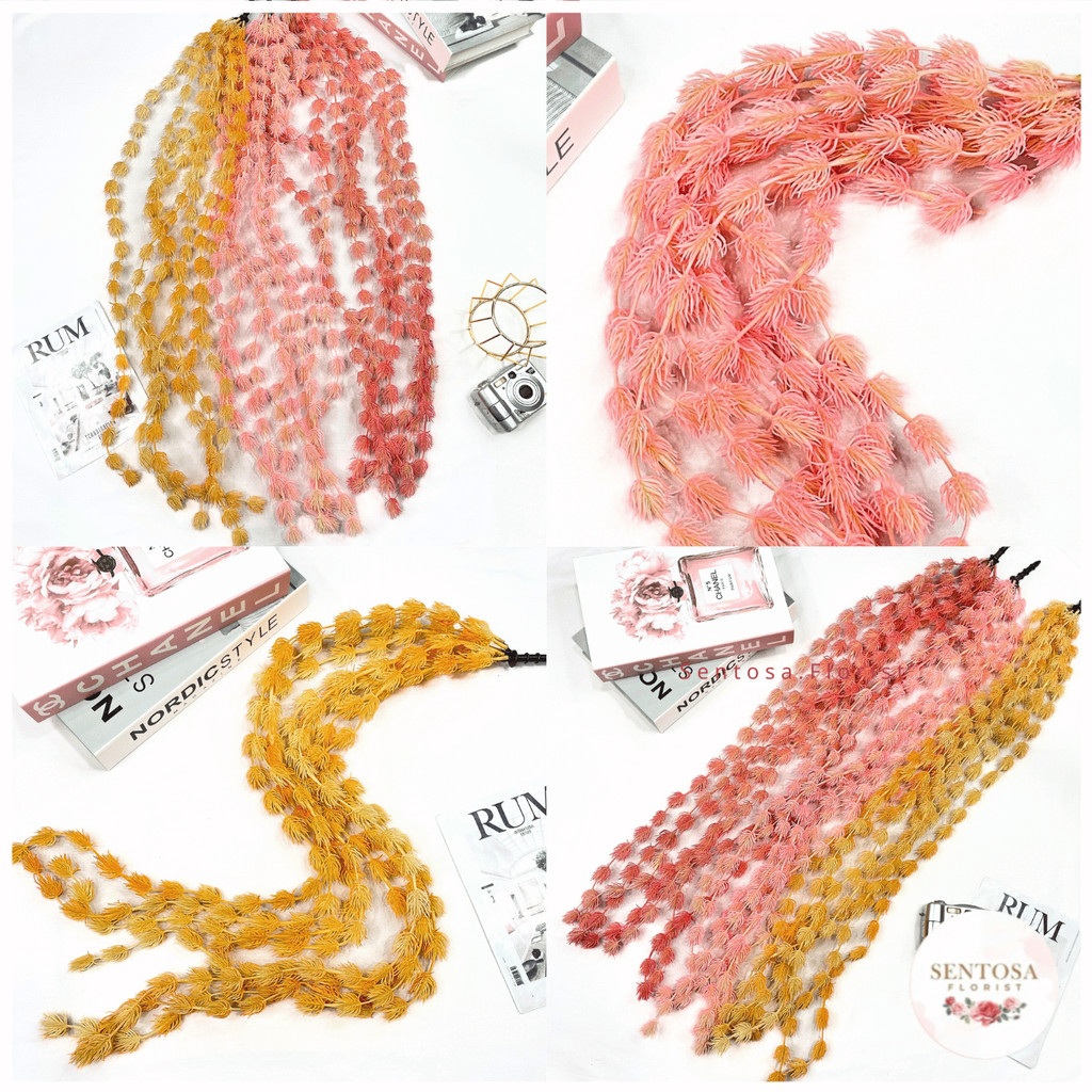 Bunga Gantung Juntai Artificial Hias Rumah Dekorasi Wedding Tanaman Juntai Import(NK-152)