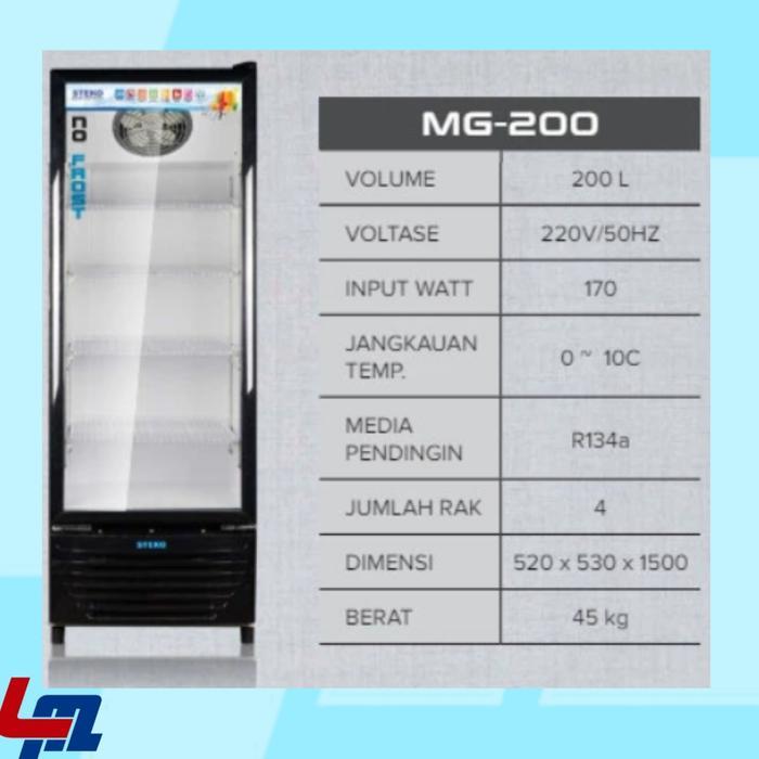 STEKO Showcase Cooler  MG 200 / MG200