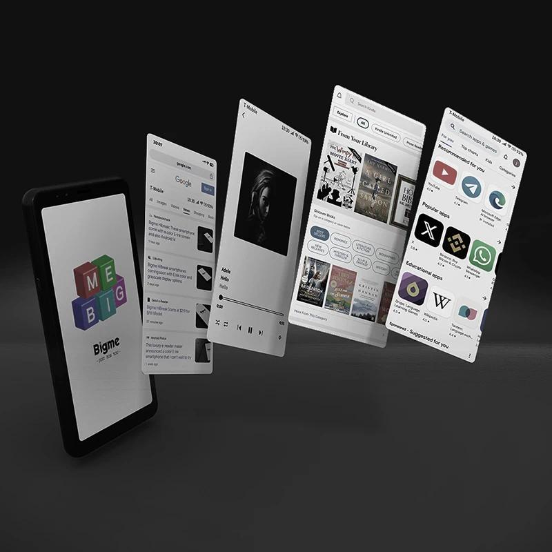 Hibreak Ebook Reader Eink splay 584inch Smartphone Electronic Book Android 11 Support Google Play Ei