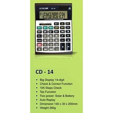 Alfalink Calculator CD-14/kalkulator