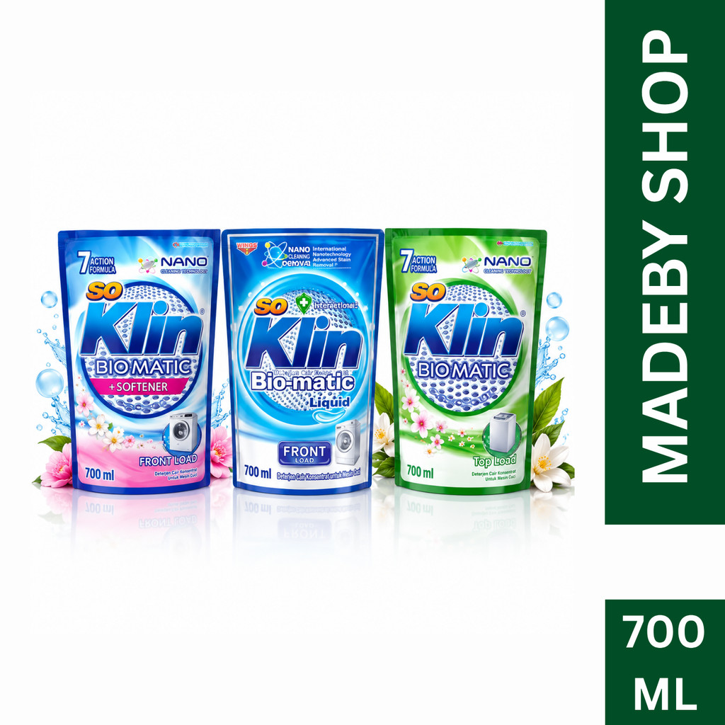 Soklin Bio-Matic Detergent 700 Ml