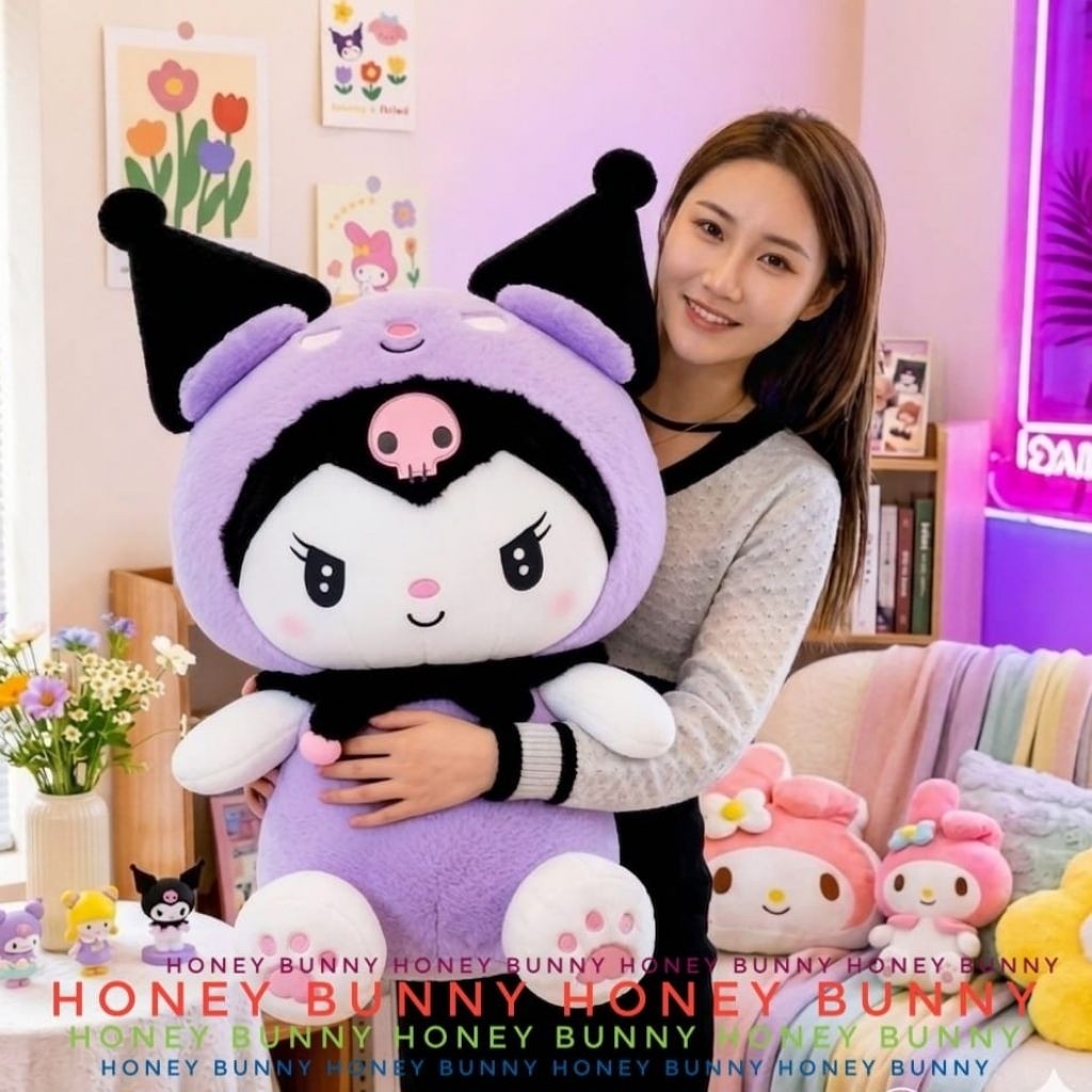 Boneka kuromi plush import JUMBO
