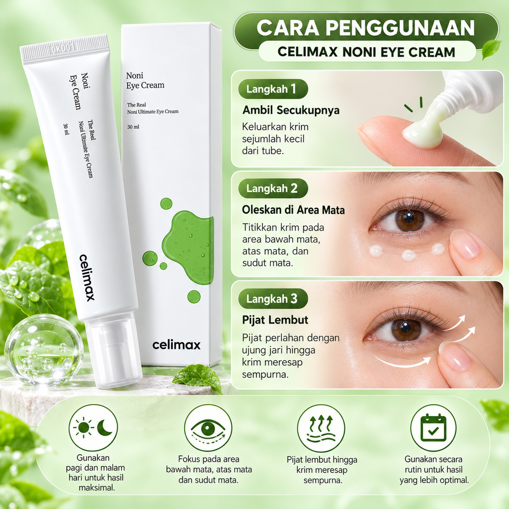 [100% Original] CELIMAX The Real Noni Ultimate Eye Cream 20ml