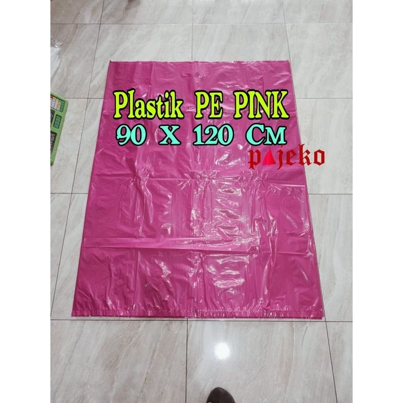 Kantong Plastik Sampah 90 x 120 Cm , Plastik Pink 90 x 120 Cm , Kantong Plastik 90x120 Cm