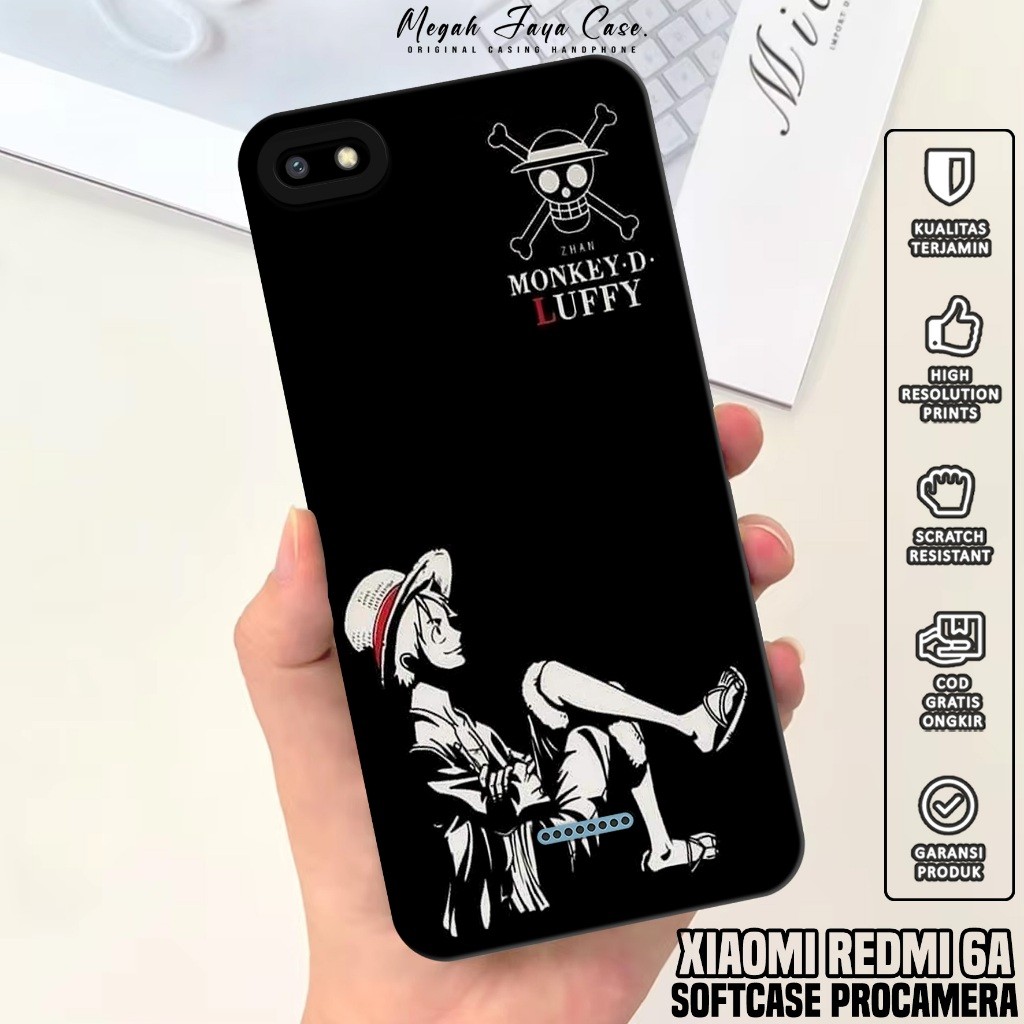 Case Hp Xiaomi Redmi 6A - Softcase Xiaomi Redmi 6A Motif OP - Casing Hp Xiaomi Redmi 6A - Silikon Hp