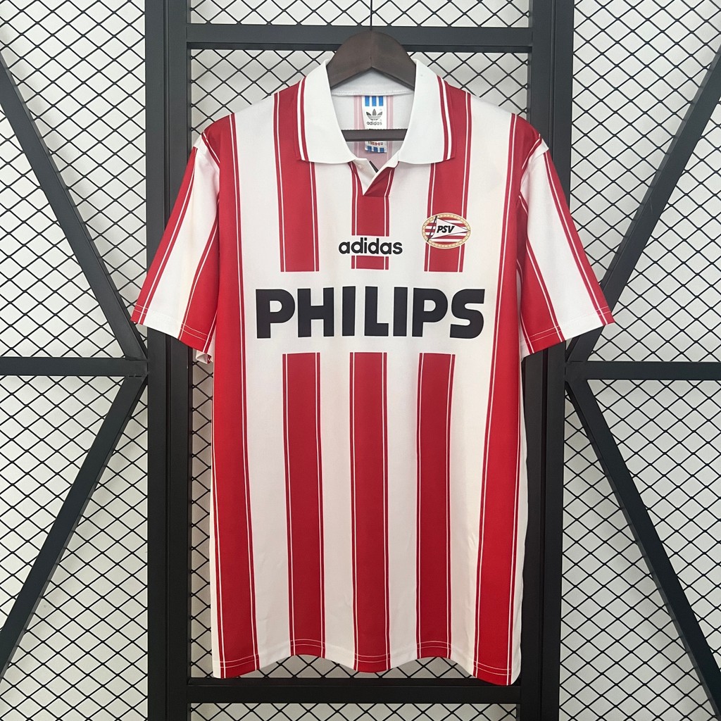 Jersey grade ori Retro PSV 94/95 Home A15 T shirt pria