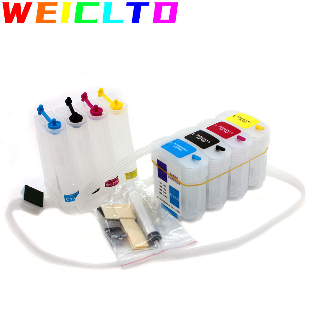 10 82 Empty Ciss System for HP Designjet 500 500PS 800 800PS Printers