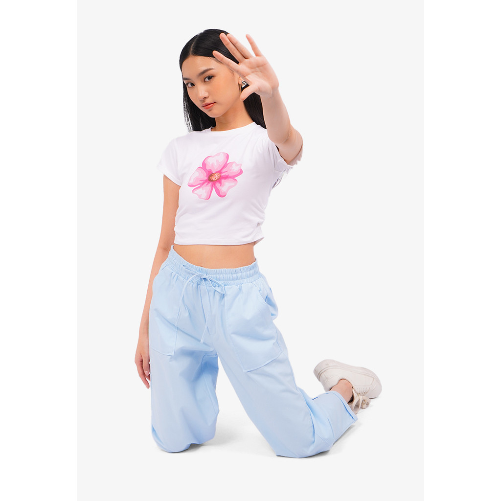 LAVONNE.STORE COLORBOX Regular Fit Jogger Pants Lt. Blue