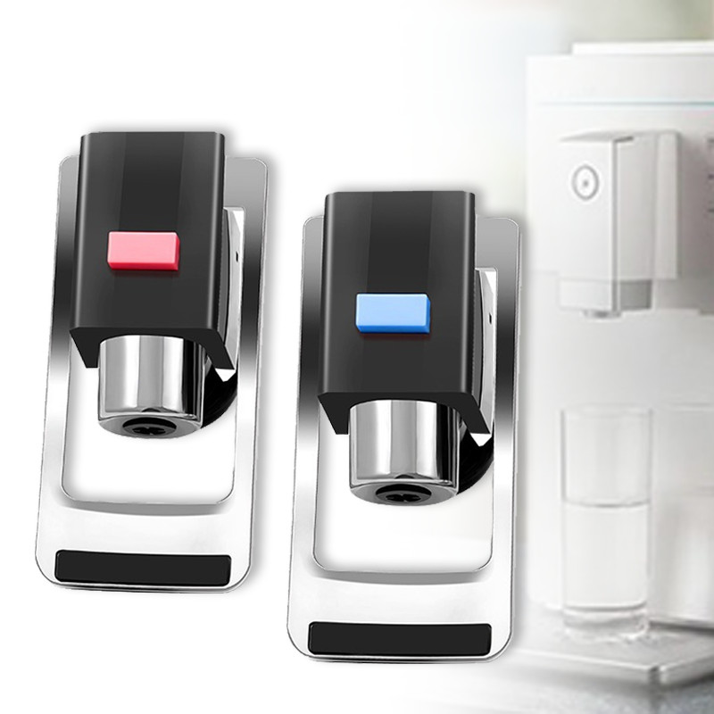 Keran Kran Air Dispenser Dorong - 1 PC Pencetan Guci Galon Drat Luar Putih Biru | COD