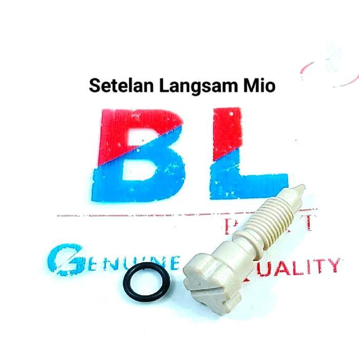 (paket 4pcs) baut setelan langsam Mio / baut setelan angin langsam Mio