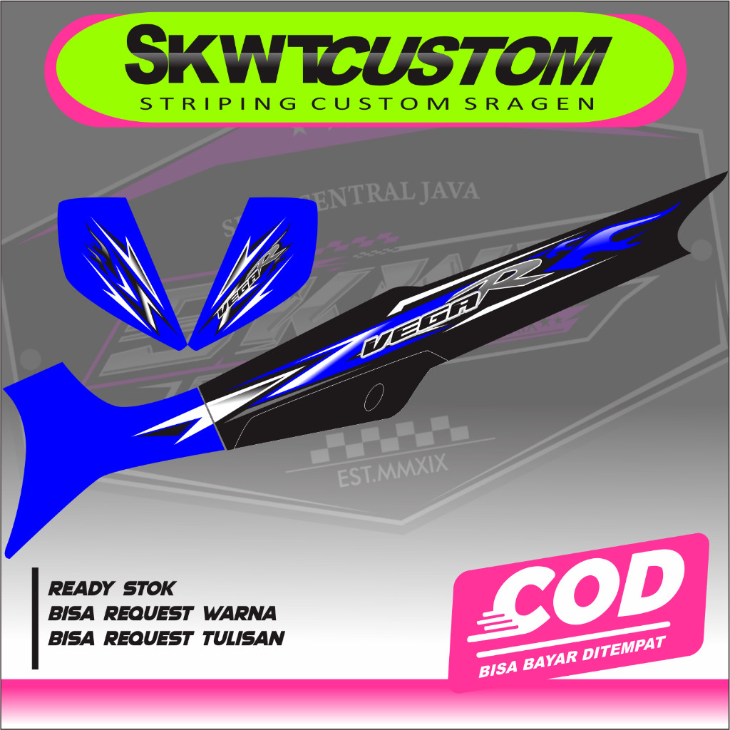 Striping Vega R Vega Lama Vega Kotak Variasi Custom