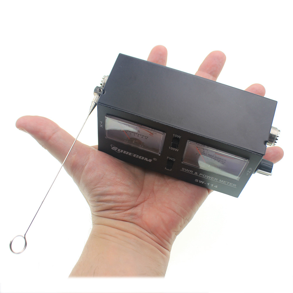 Surecom SW-114 100W SWR/RF/Field Strength Test Power Meter for Relative Power 3 Function Analog with