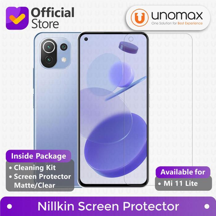Screen Protector Compatible With Xiaomi Mi 11 Lite / Mi11 Lite Nillkin - Clear