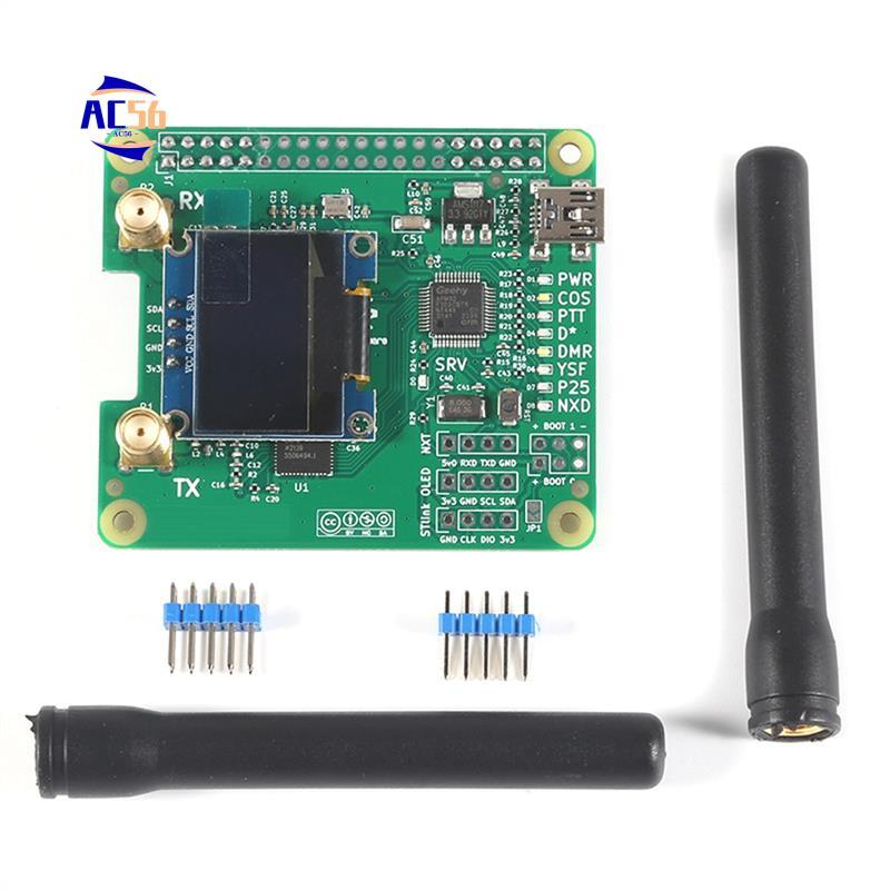 AC56-Extended Mmdvm Hotspot Duplex Mmdvm With Screen Multi-Function Convenience Module With Usb Vers