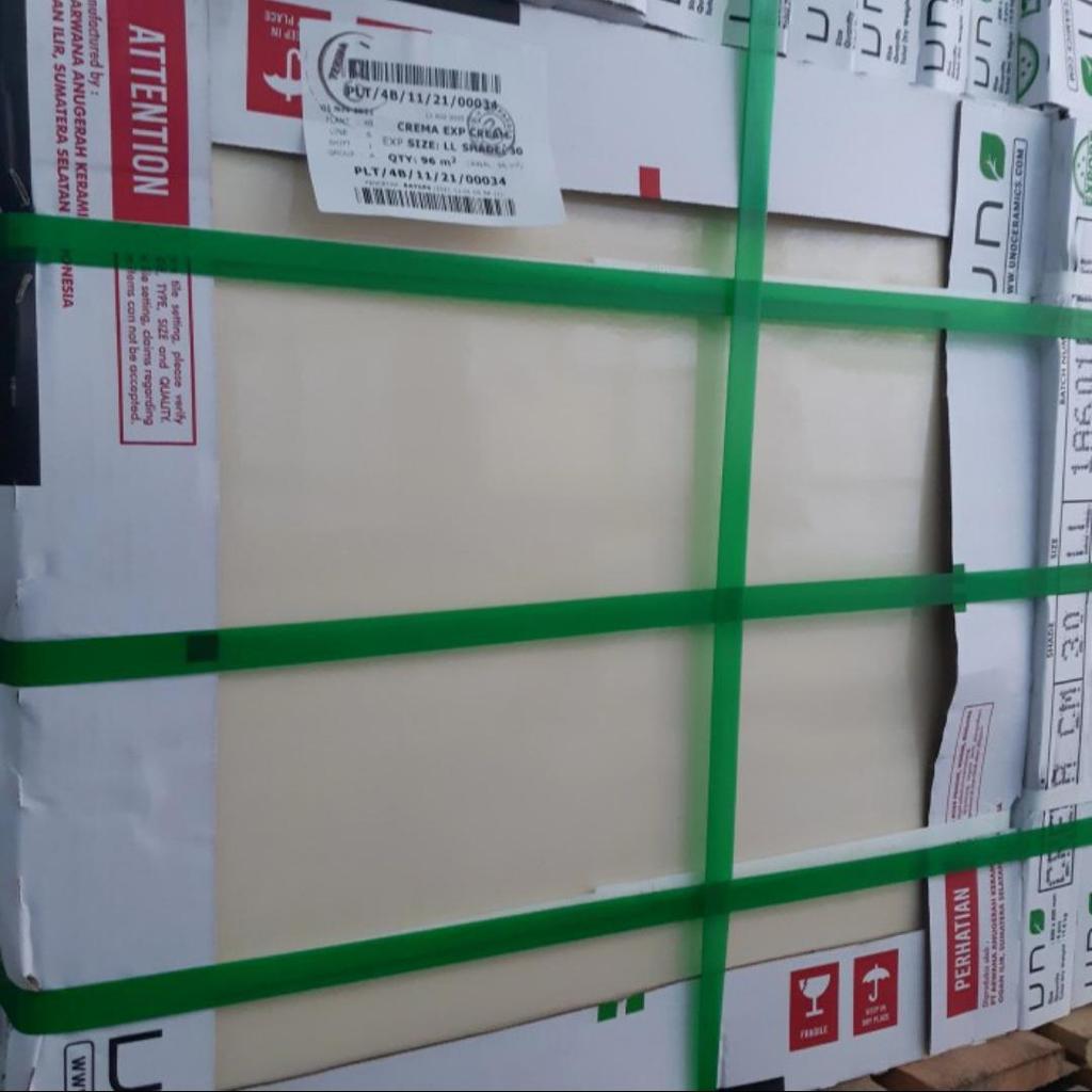 keramik uno 50x50 cream cm/cream polos kw 1 glosy