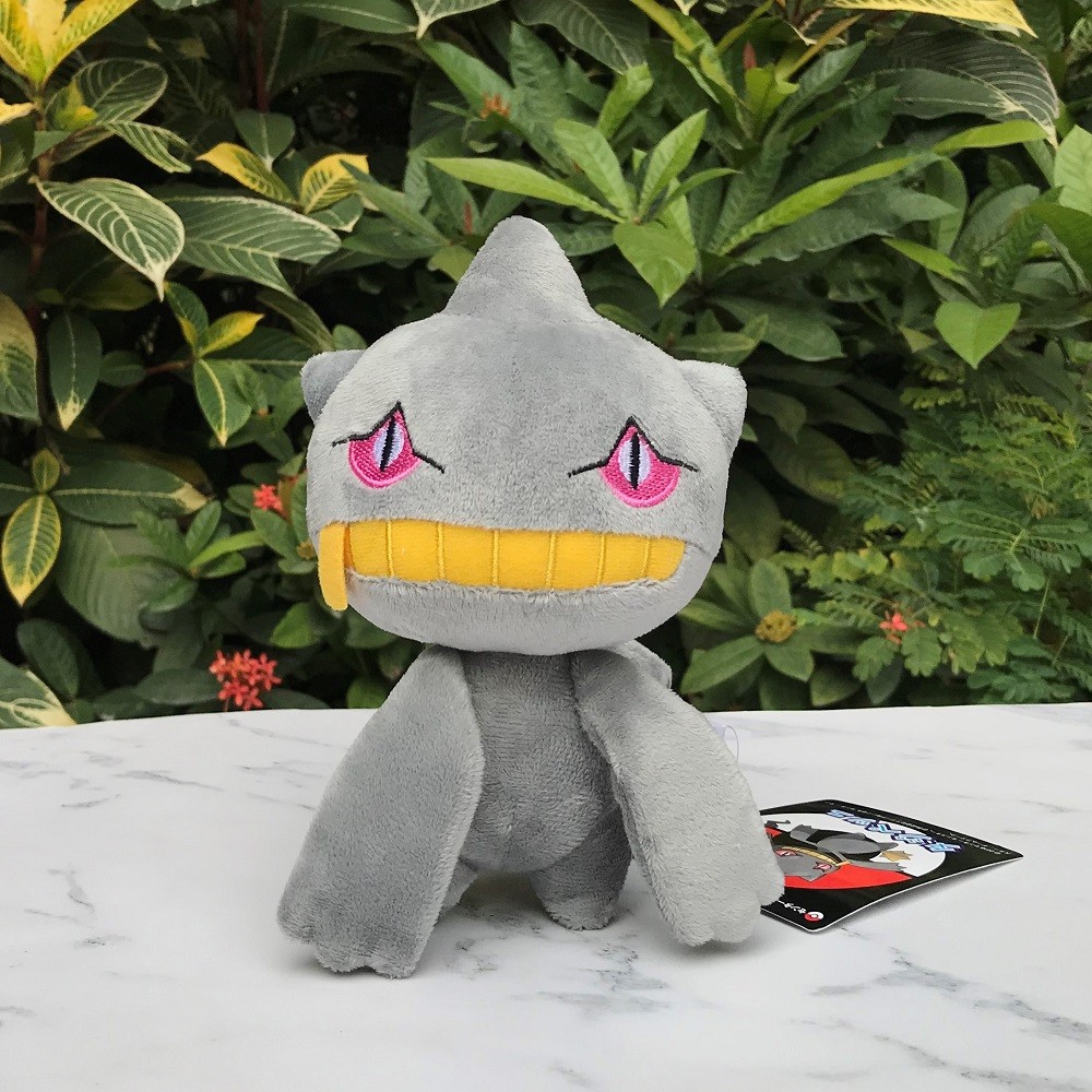 7" Pokemon Banette Plush Toy Cute Stuffed Animal Soft Doll Children Gift