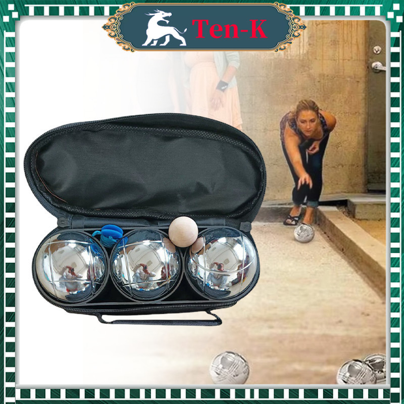 3Pcs/Set Alat Olahraga Petanque / Bola Petanque / Bola Pentanque Boules