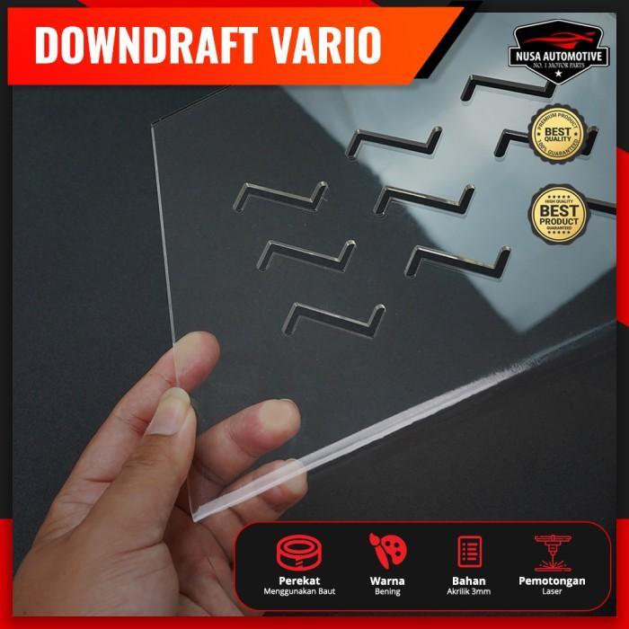 COVER DOWNDRAFT VARIO NEW 125 150 VARIO OLD SEKAT BOX BAGASI VARIO - VARIO OLD
