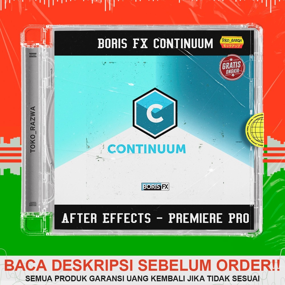 After Effects - Premiere Pro Plugin - Boris FX Continuum 2021 - 2022 - 2024 - 2025 - 280525