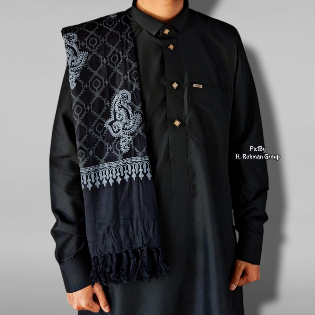 Sorban Surban Serban Rida Kashmiri Panjang Habib Kyai Santri Aneka Motif Warna Premium