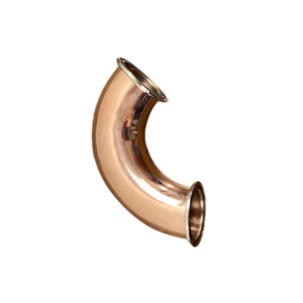 2"(51mm)OD64mm Copper elbow 135 Degree Copper Pipe For Home Brewing Distillation Whiskey,Suitable Fo