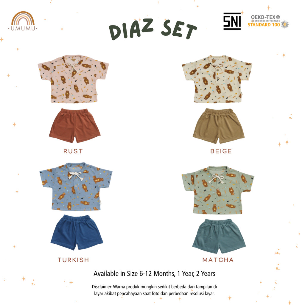 UMUMU Diaz Set - Setelan Anak