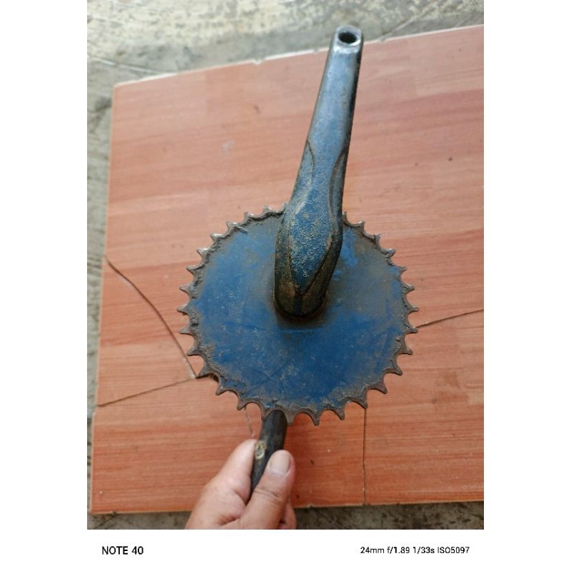 crankset sepeda bmx model haro ss 175