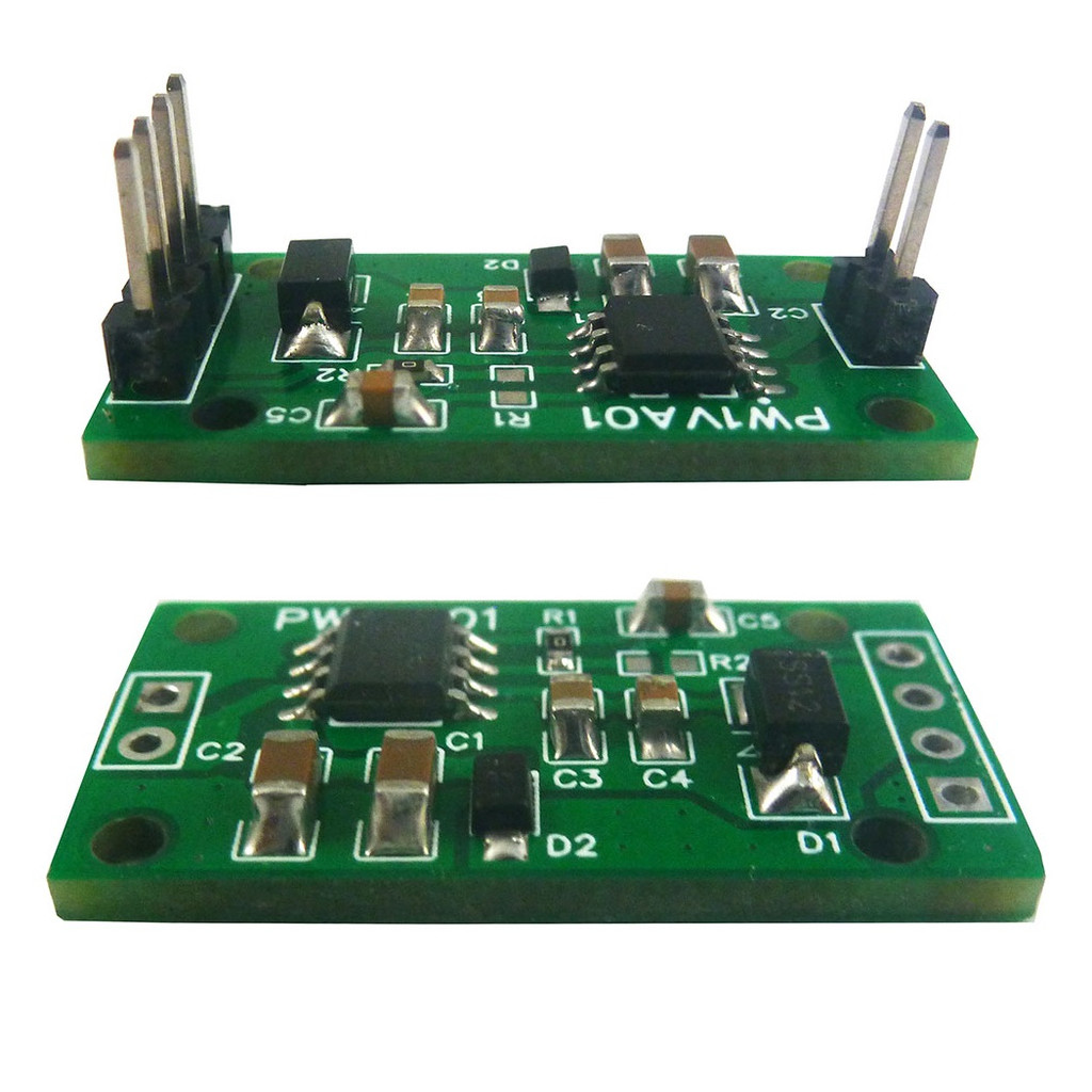 2PCS PWM to DAC Converter 0-100% Pulse signal to 0-5V/0-10V Voltage output for Arduino For UNO MEGA 