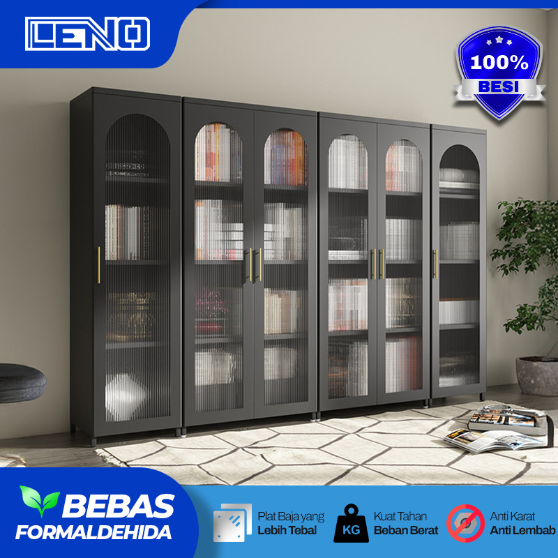 Rak Pajangan Ruang Tamu Kaca Lemari Tas Estetik Minimalis Bufet Minimalis Modern Lemari Hias