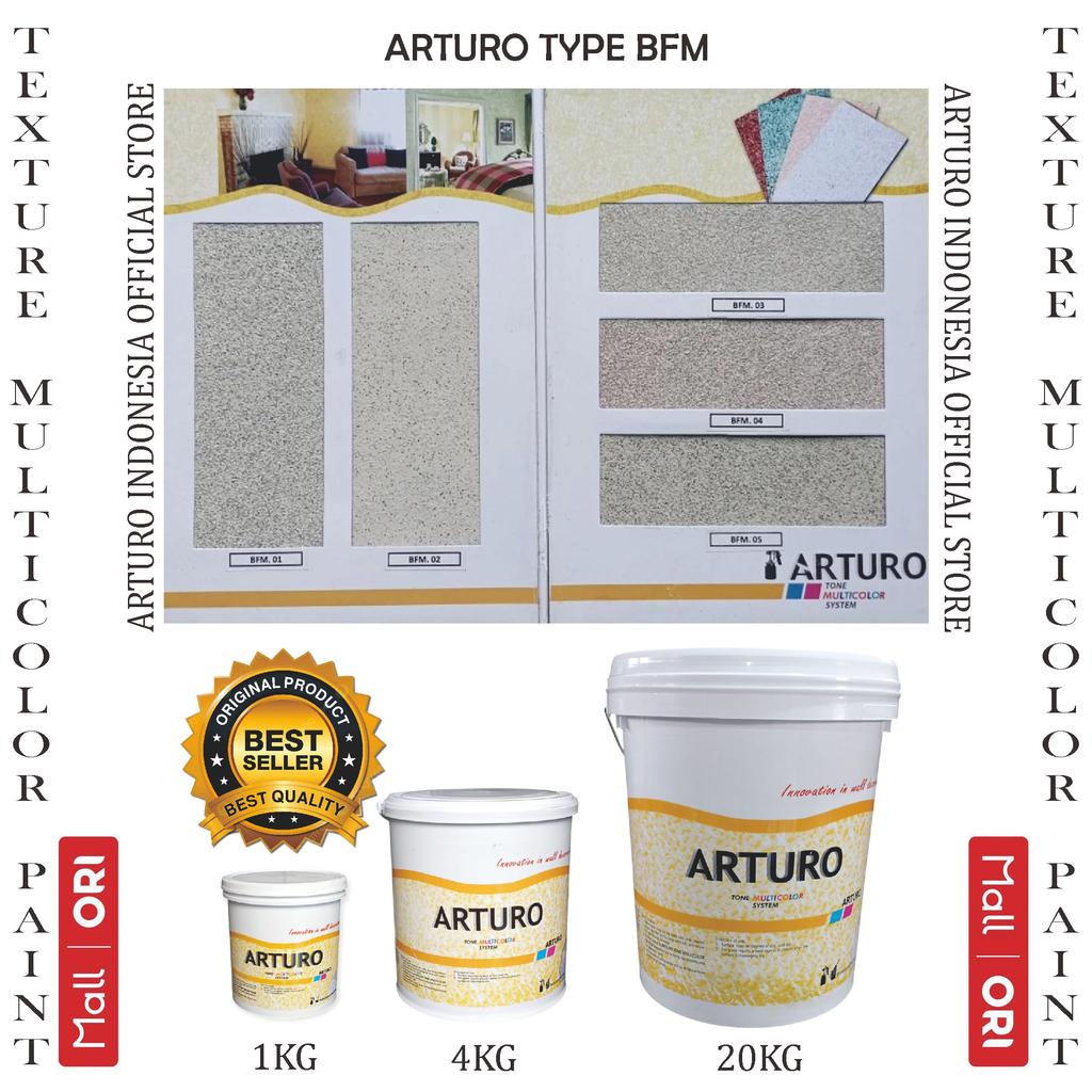 ARTURO Type BFM Pail 20Kg Cat Texture Multicolor (PAIL)