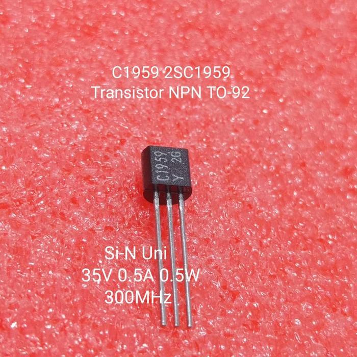 C1959 2SC1959 transistor to-92 BERKUWALITAS...