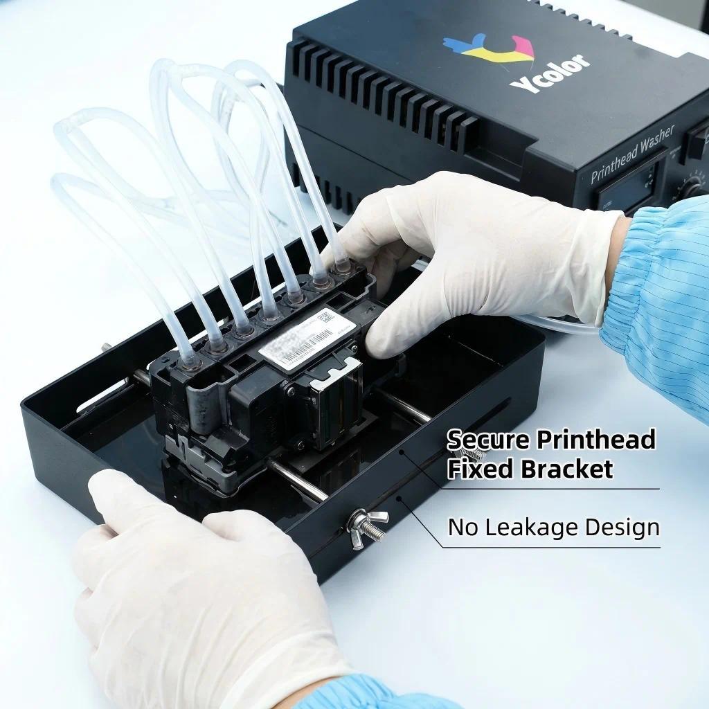 Printhead Cleaner For Epson i3200 XP600 L1800 DX5 DX6 DX7 DTF UV Solvent Ink Bi-Directional Timing 8