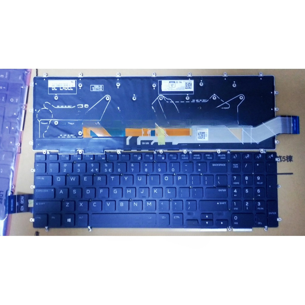 ARH  Dell Alienware M15 R1 P79F P79F001 M17 ALW15M 3D7NN RGB Keyboard