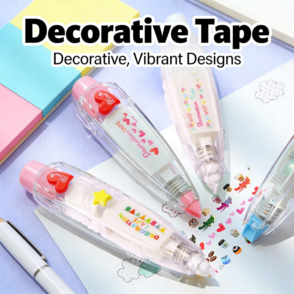 Tape Scrapbook Sticker Decorative Tape Bentuk Buah Correction