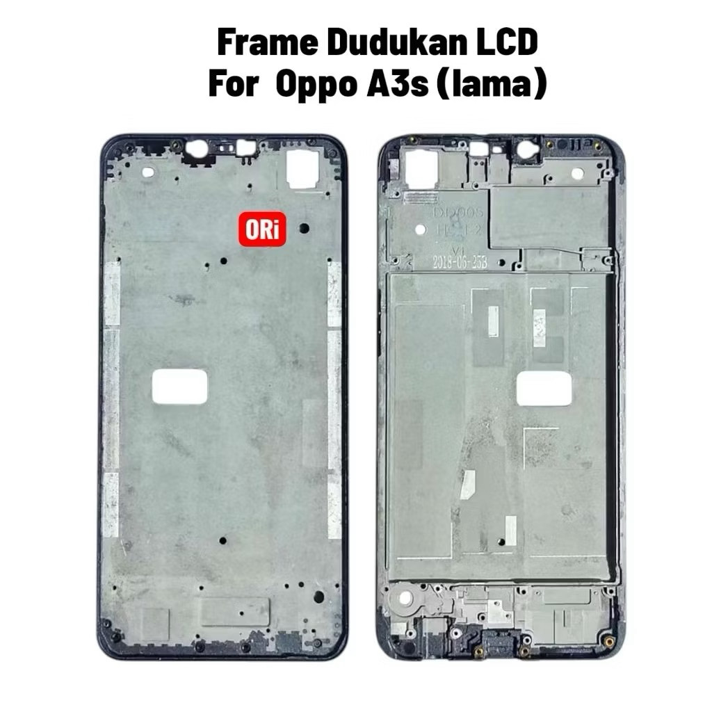 Frame COPOTAN Tatakan LCD Oppo A3S CPH1853 CPH1803