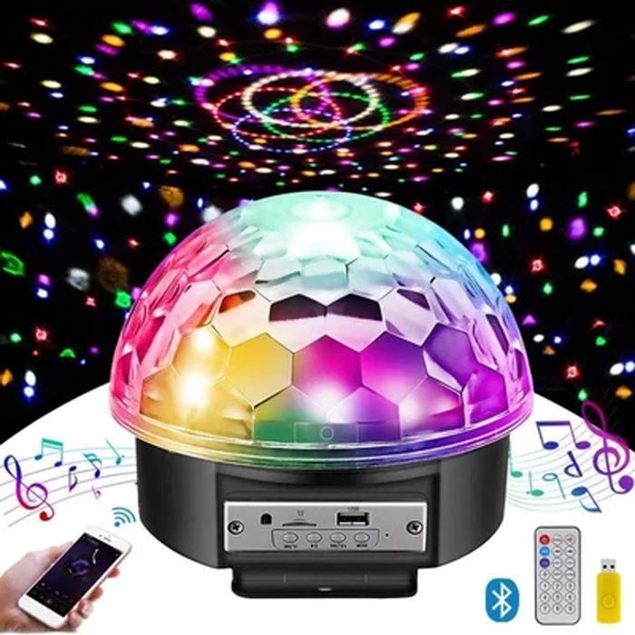 Lampu Disco Bola 6 LED 3W / Mitsuyama Lampu Disco Bluetooth MS-0707