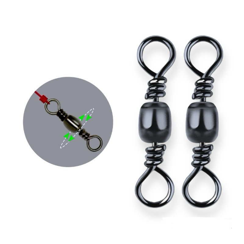 Grosir Kili Kili Pancing Barrel Swivel (1000pcs)
