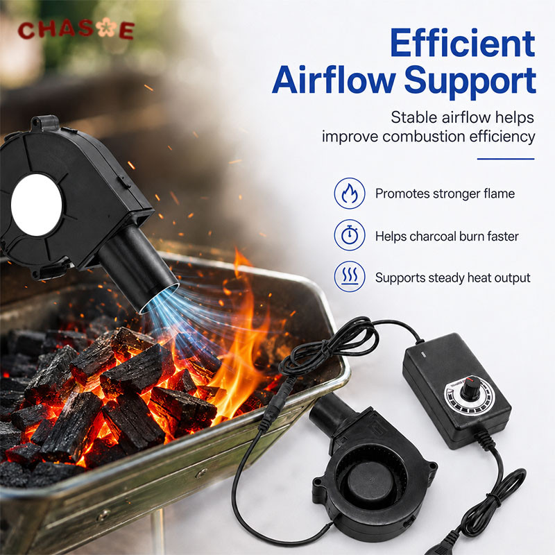 Blower Mini for Kalan DC 12V 13000RPM BBQ Blower / Kipas Pembakaran / CHASOE