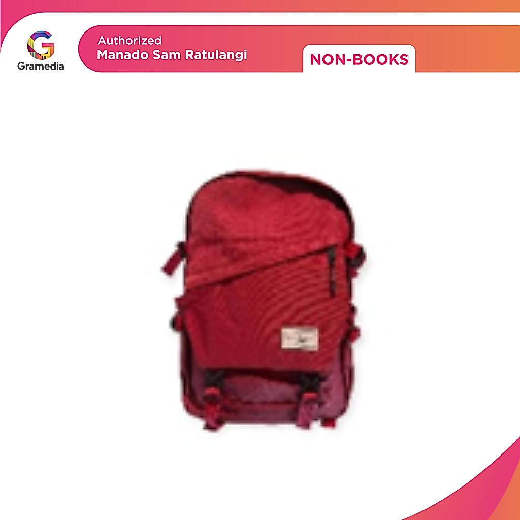 Gramedia Manado-Tas Ransel Life Totem 9066 (Red)