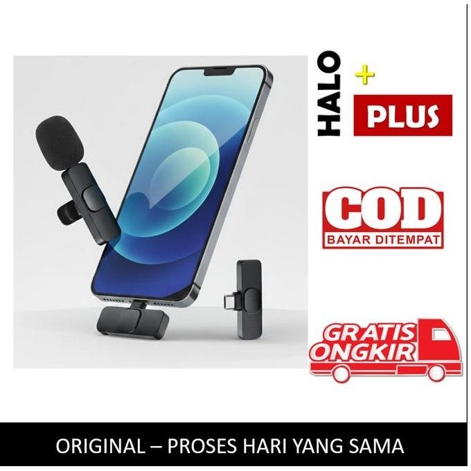 Pujifarhanam - MIC CLIP ON YOUTUBER WIRELESS USB TYPE C / MIC YOUTUBER BLUETOOTH