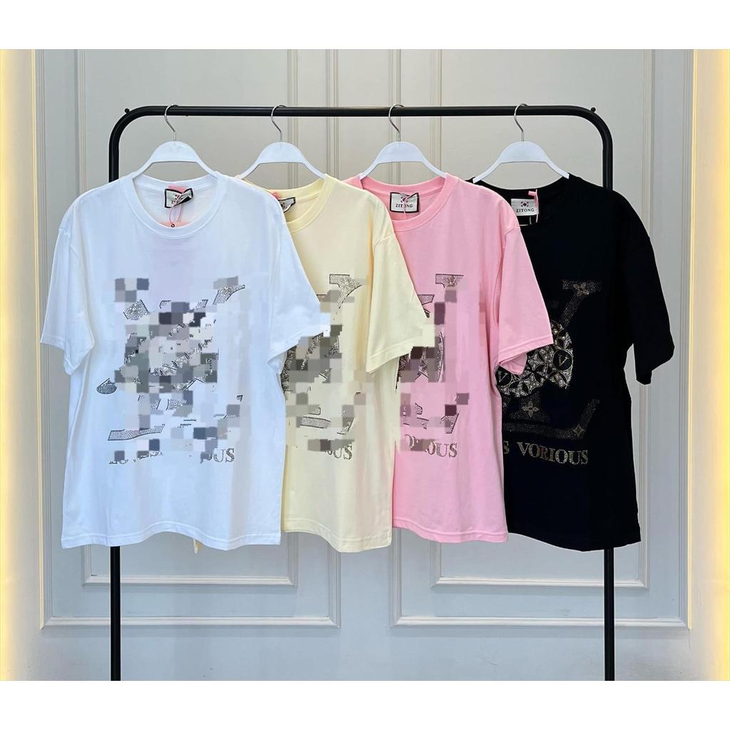 KAOS WANITA MANIK MOTE MC1002 KAOS LENGAN PENDEK OVERSIZE