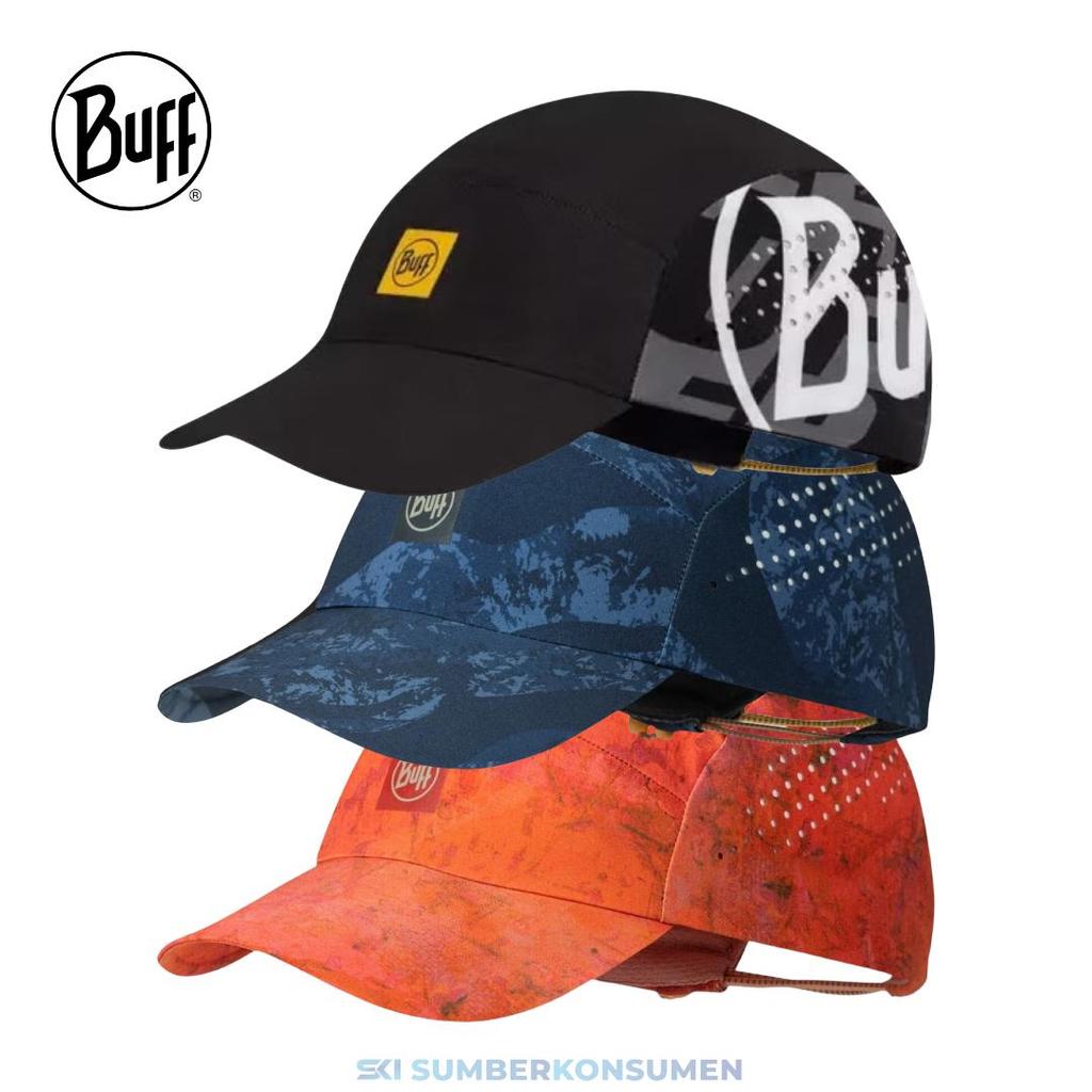 BUFF Pack Speed Cap w UV Protection / Topi Lari Olahraga Running Cap Hat