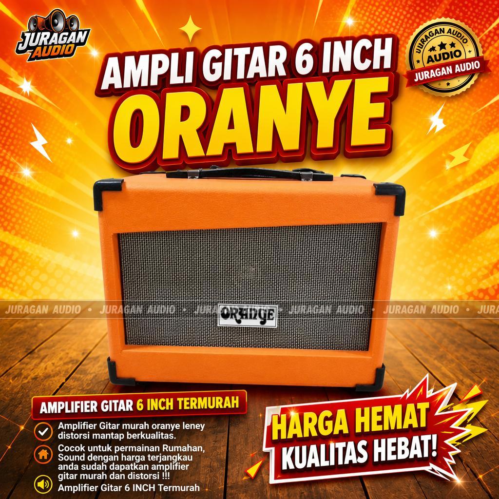 Ampli amplifier gitar Mini 6 Inchi Metal distorsi