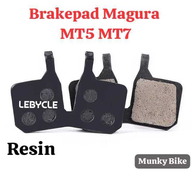 Foto Brakepad Kampas Magura MT5 MT7 Brake pad Resin Metallic 4 Piston Sepeda