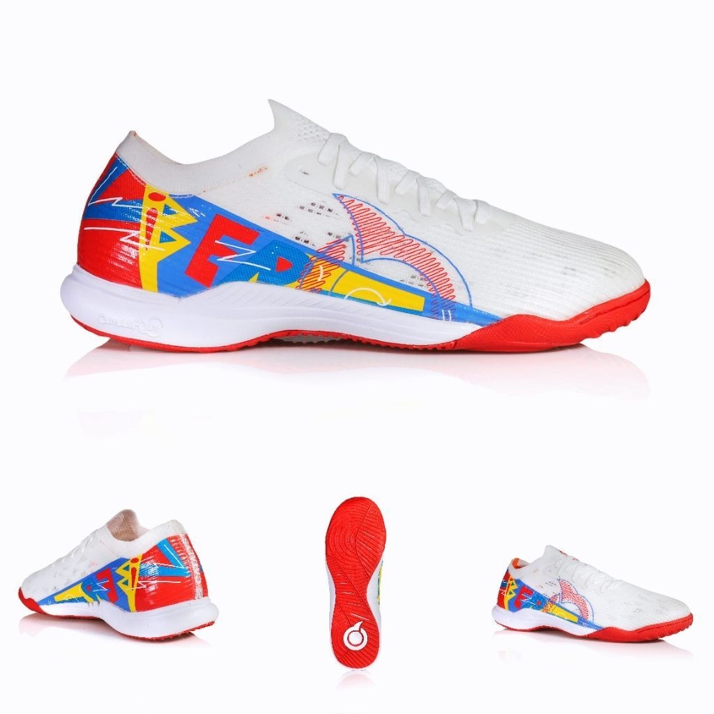 Sepatu Futsal Ortuseight Catalyst Liberte V4 IN Original White