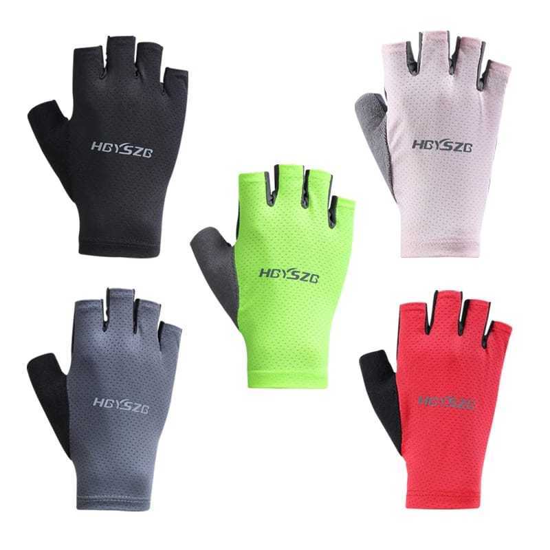 Foto Sarung Tangan Sepeda cycling hand glove half finger Breathable untuk Sepeda gowes motor Gel