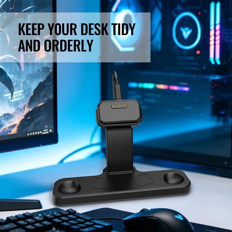 Universal Magnetic Charging Dock&Desktop Stand for Steam Controller 2026 Desktop splay Holder Organi